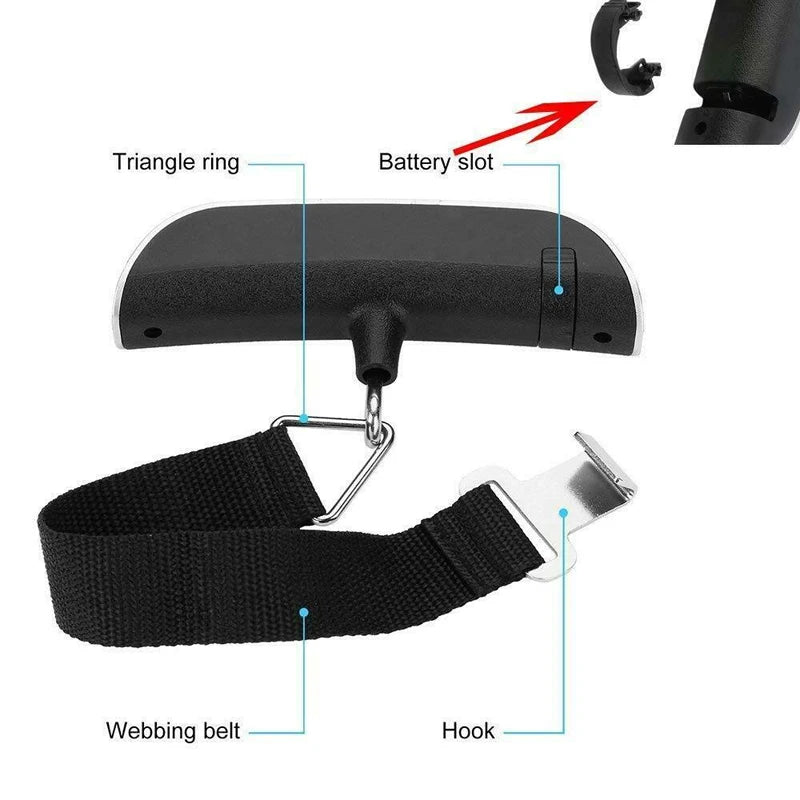 Travelizᵀᴹ Digital luggage scale 50KG